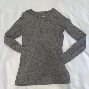 Mossimo Supply Co. Gray Long-Sleeved Shirt Women’s XS